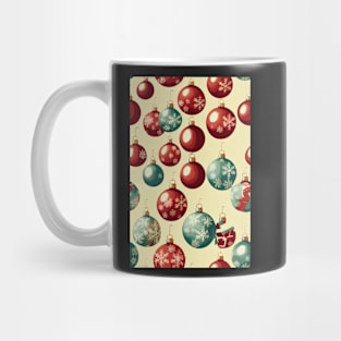 Christmas Seamless Pattern, Christmas Decorations #4 Mug